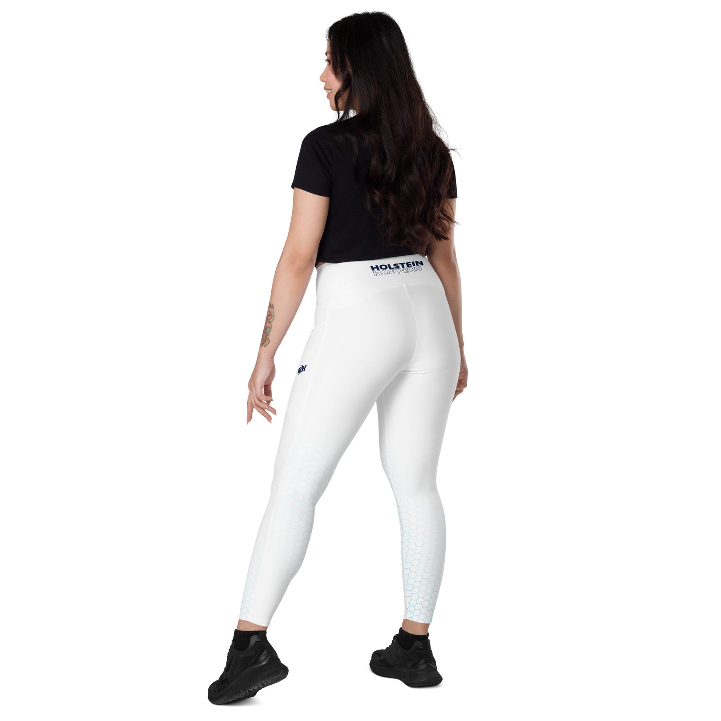 Leggings | Weiß | Logo