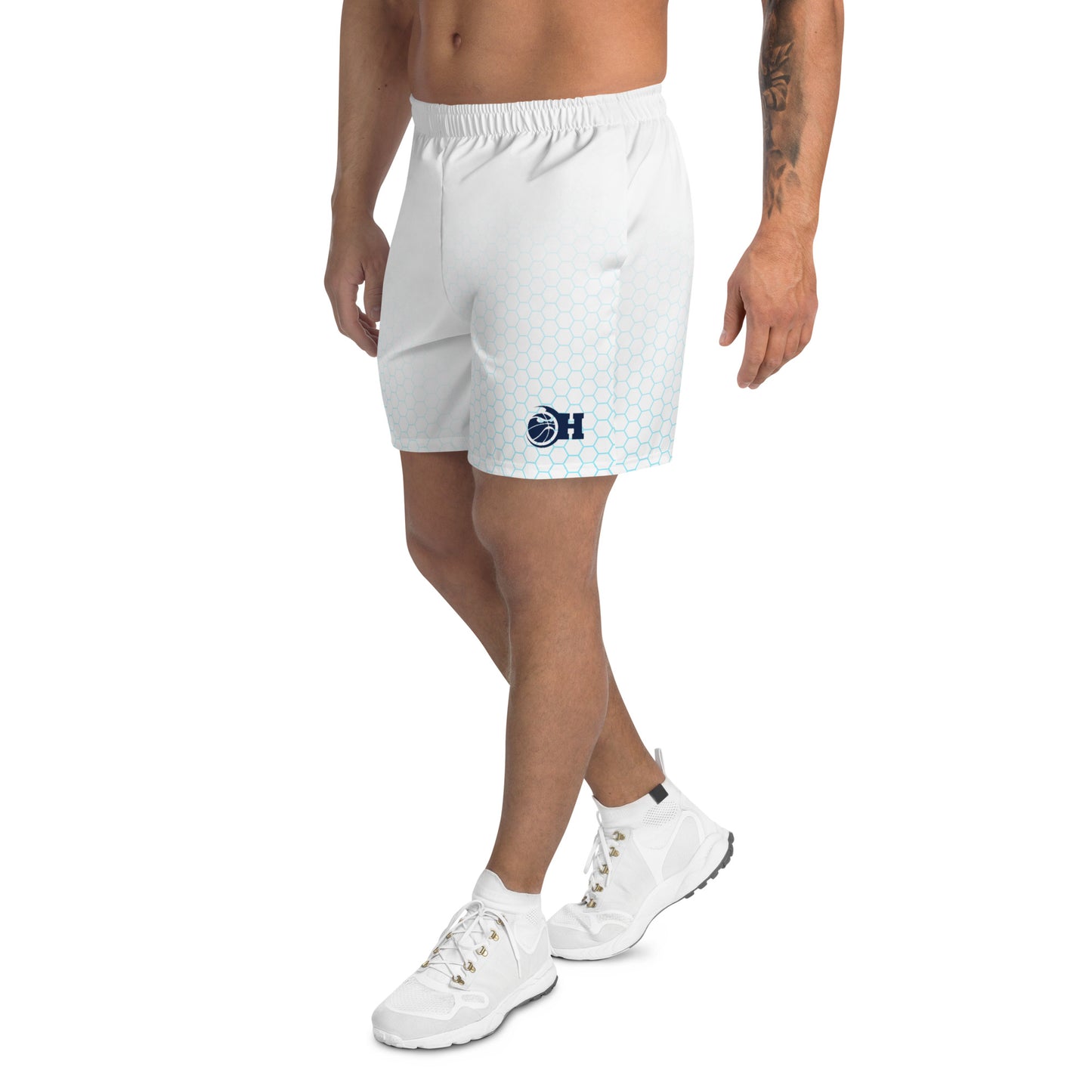Sport-Shorts | Weiß | Logo