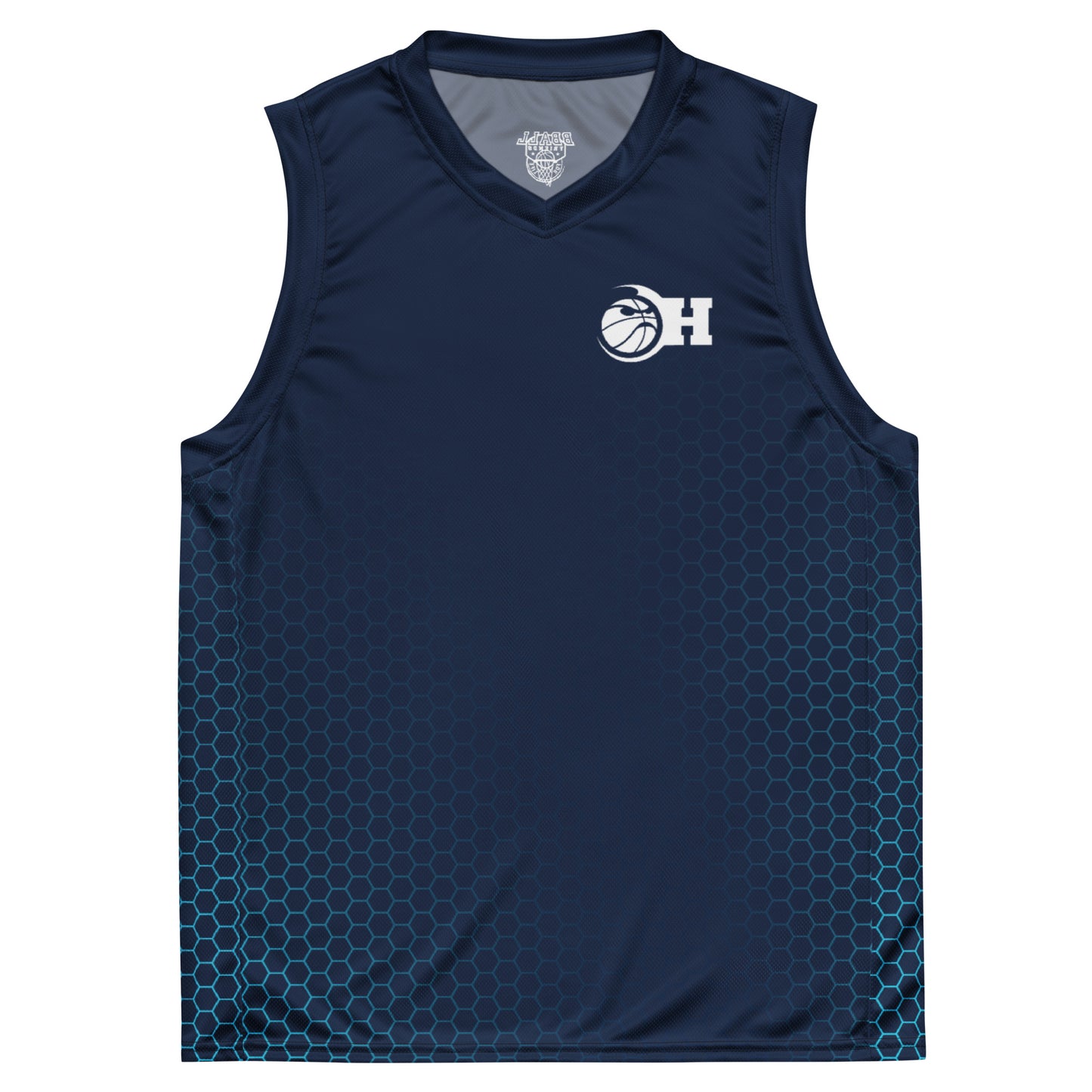 Basketball Jersey | Blau | Logo