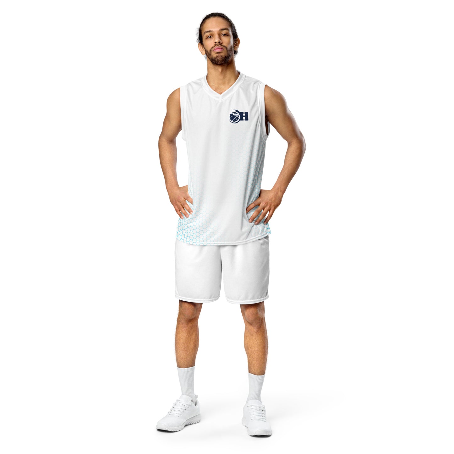 Basketball Jersey | Weiß | Logo