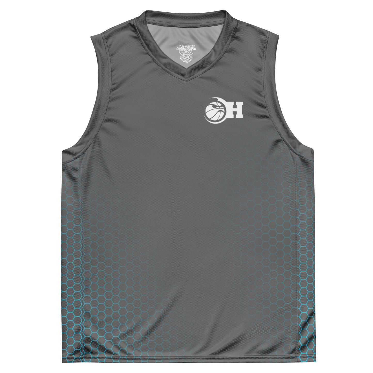 Basketball Jersey | Grau | Logo