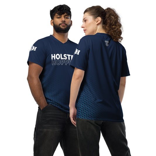 Warmup Shirt | Blau | Holstein Hoppers