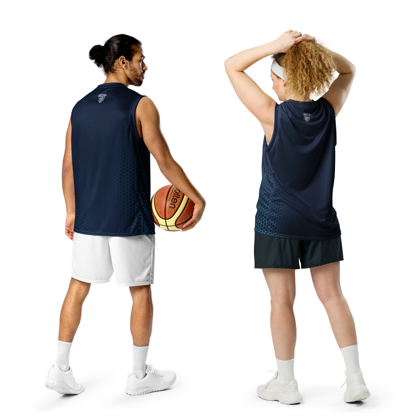 Basketball Jersey | Blau | Logo
