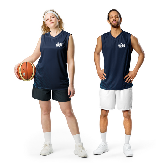 Basketball Jersey | Blau | Logo