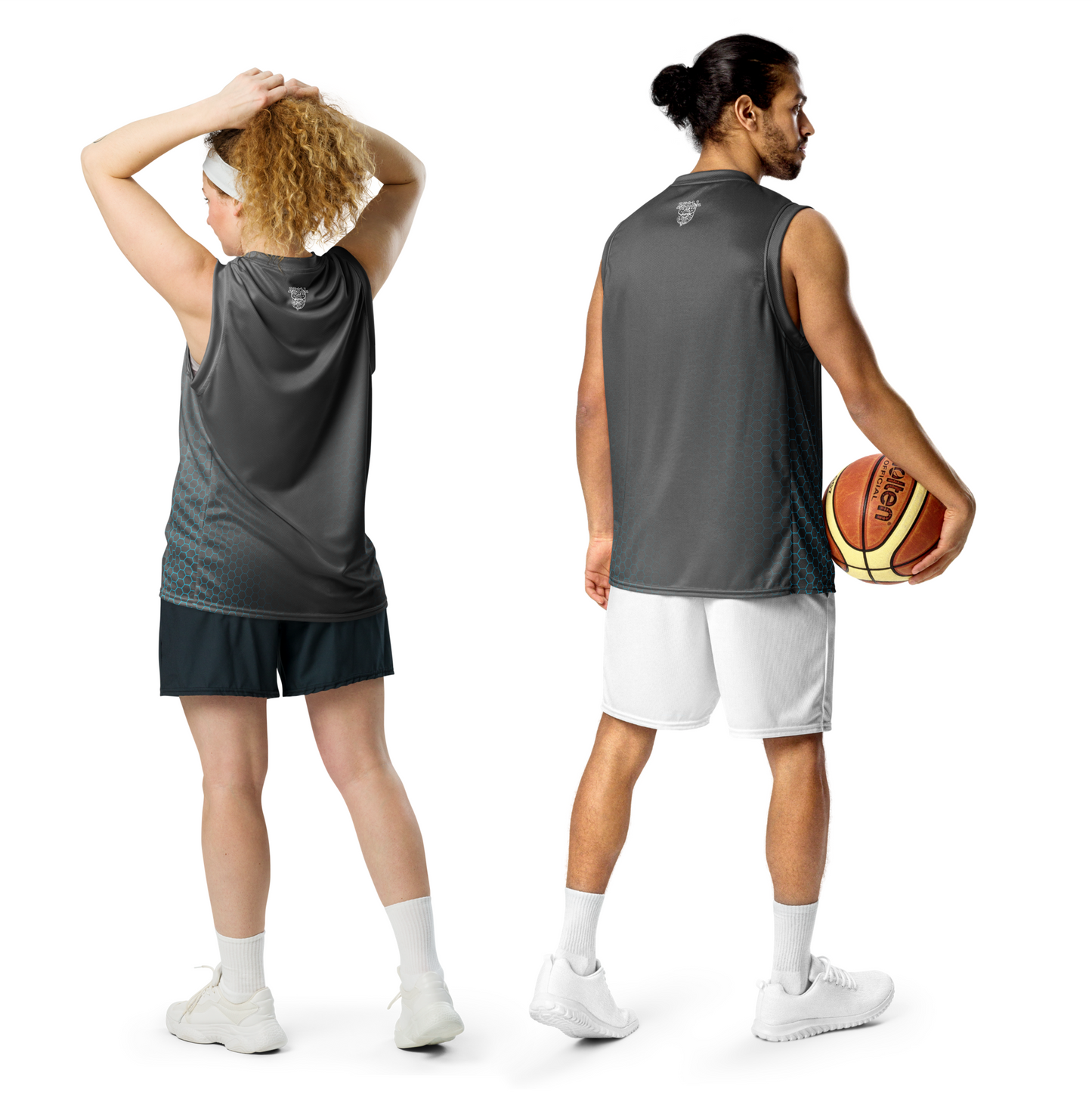 Basketball Jersey | Grau | Logo