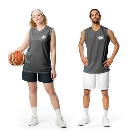 Basketball Jersey | Grau | Logo