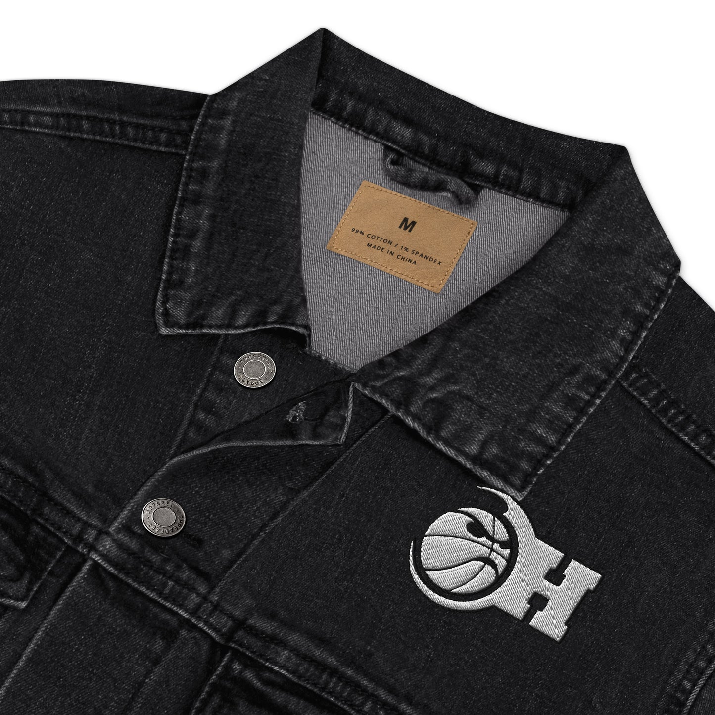 Jeansjacke | Logo