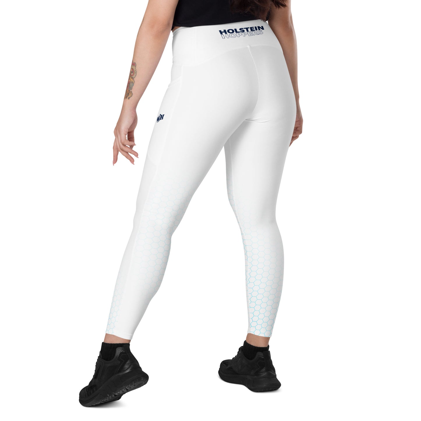 Leggings | Weiß | Logo