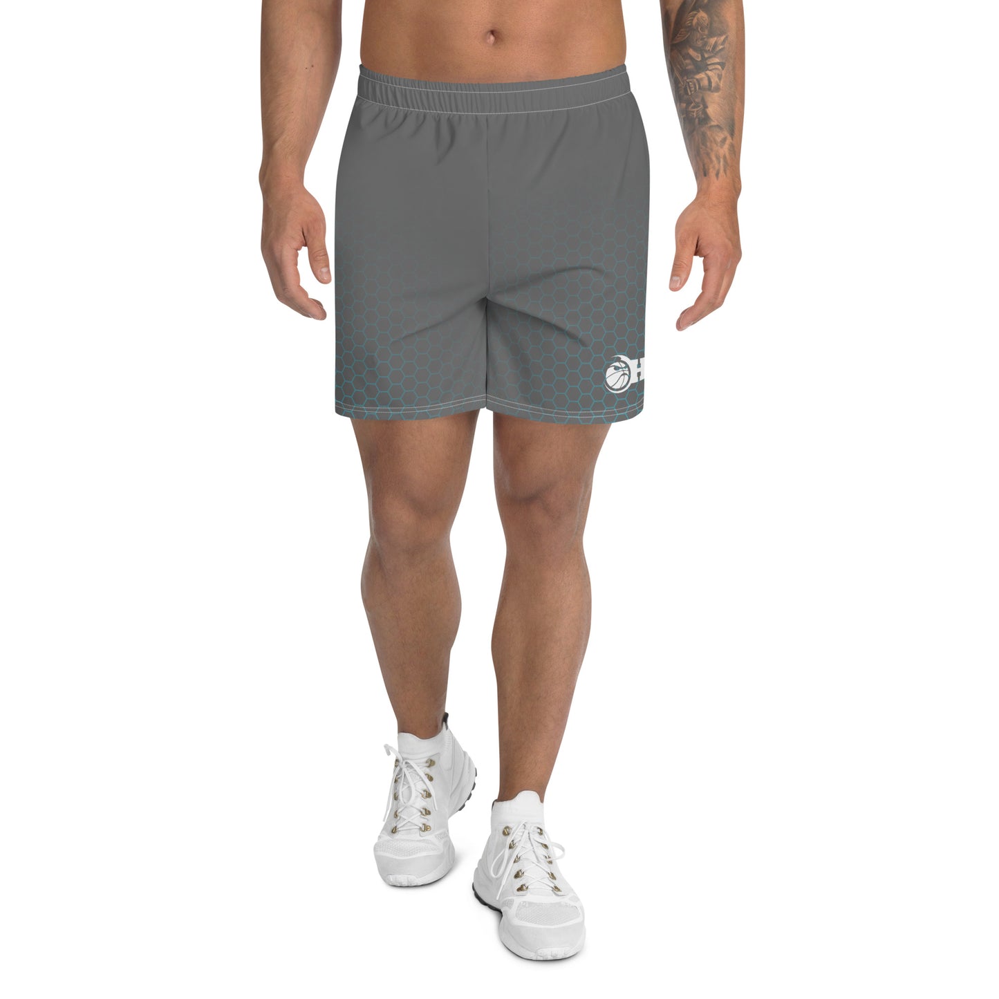 Sport-Shorts | Grau | Logo