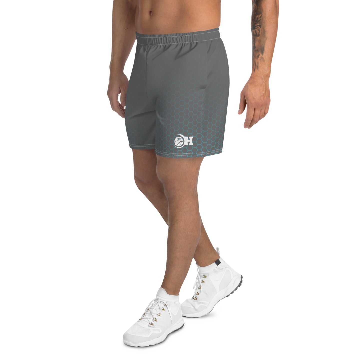 Sport-Shorts | Grau | Logo