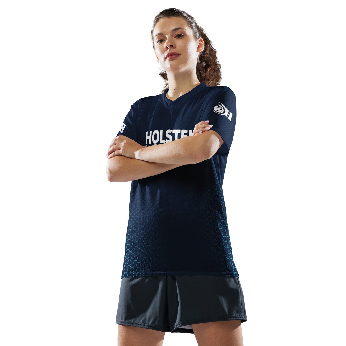 Warmup Shirt | Blau | Holstein Hoppers