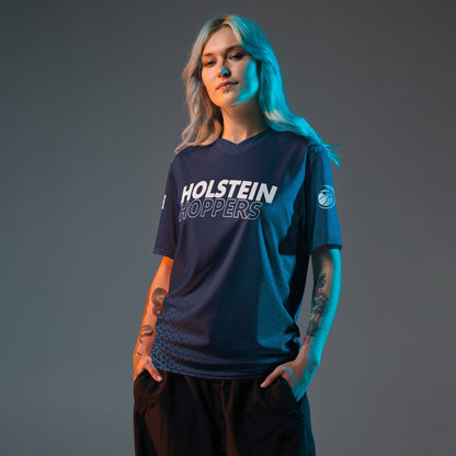 Warmup Shirt | Blau | Holstein Hoppers