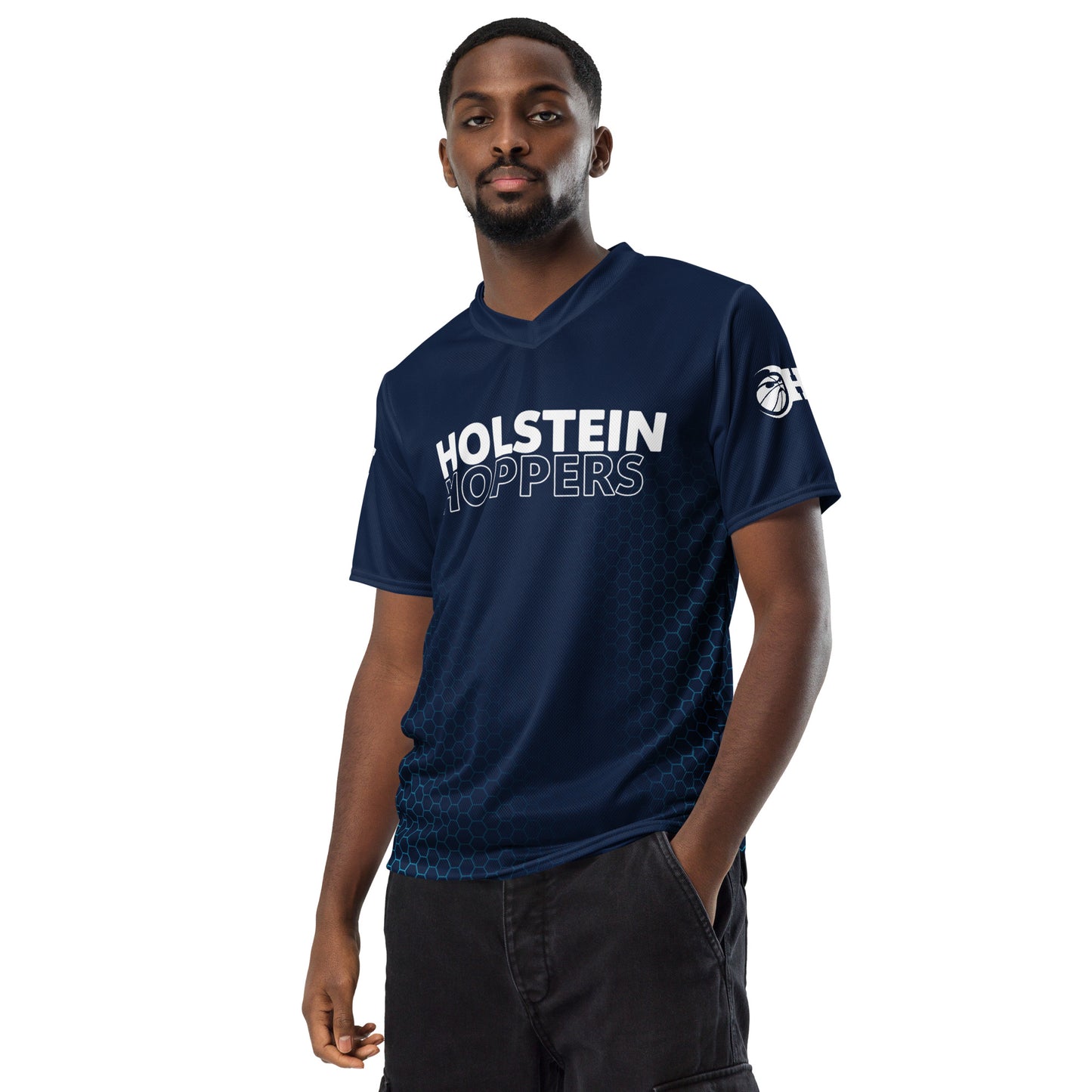 Warmup Shirt | Blau | Holstein Hoppers