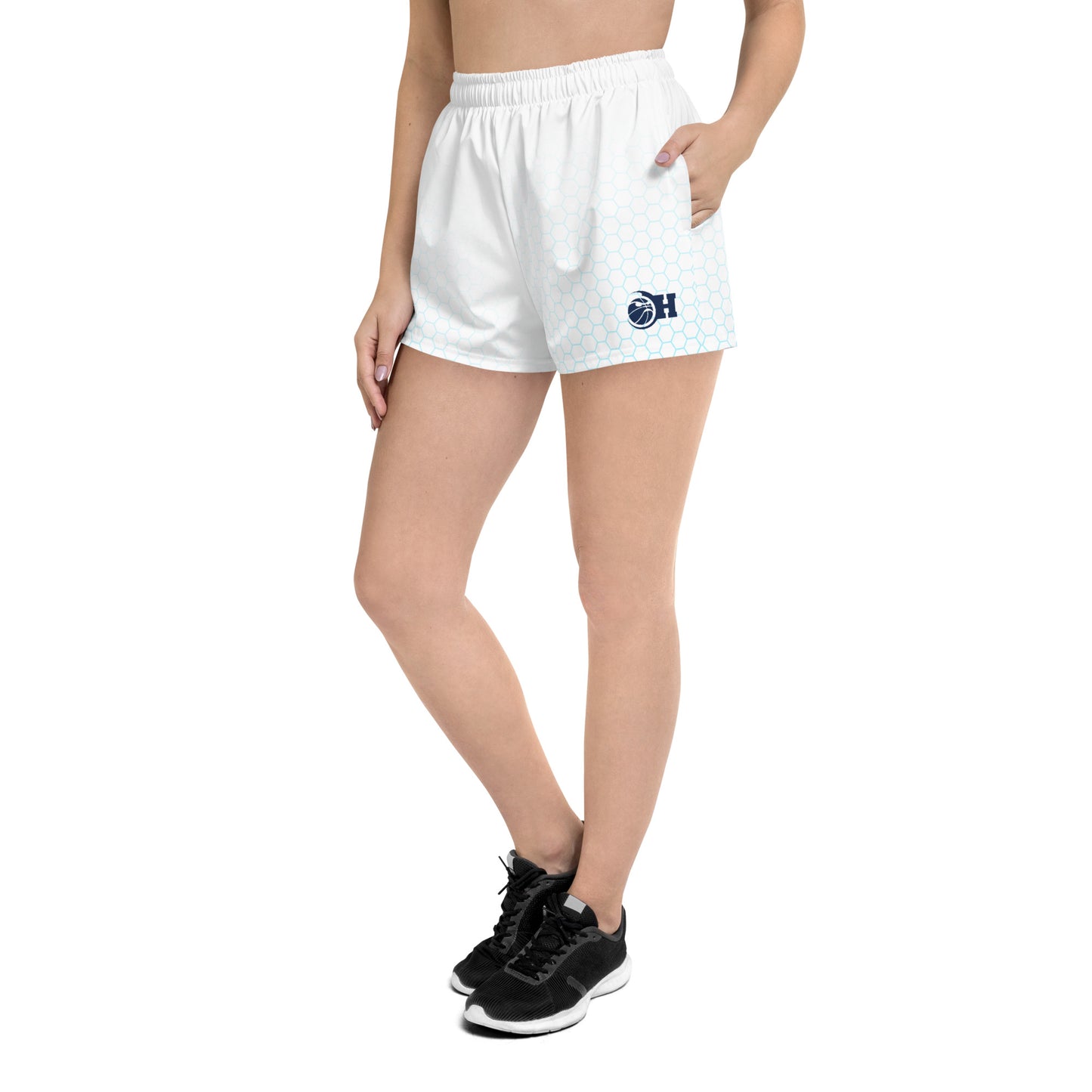 Sport-Shorts | Weiß | Logo